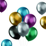 Set 10 Baloane latex Shine Intense 33cm Folat
