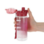 Sticla pentru apa roz 500ml Herlitz - imagine 5