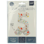 Balon Folie 72cm Joyful Party Cifra 5 cu baza Folat — изображение 2
