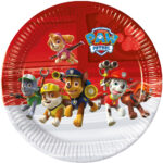 Set 8 Farfurii Paw Patrol 23cm Folat