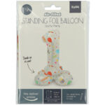 Balon Folie 72cm Joyful Party Cifra 1 cu baza Folat — изображение 2