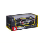Macheta auto Chevrolet Corvette C8.R 1:24 Bburago - imagine 7