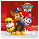 Set 20 Servetele 33x33cm Paw Patrol Folat