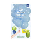 Set 30 Baloane latex albastru 23cm Folat — изображение 2
