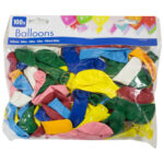 Set 100 Baloane latex Mulicolor 20cm Folat