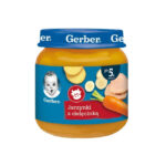 Piure de legume cu carne de vita 125g Gerber