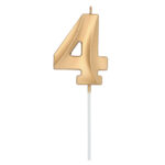 Lumanare Cifra 4 Glamour Vibes Aurie Folat