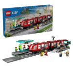 Statie si tramvai in centrul orasului City LEGO 60423