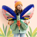 Balon Folie Fluture 88x54cm Folat - imagine 2