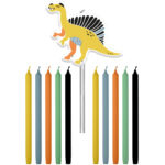 Set 11 Lumanari Tort DinoFolat