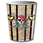 Pahar de unica folosita 250ml /8 Pirat Folat