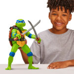 Figurina cu articulatii Giant Leonardo 30 cm Testoasele Ninja seria Movie III TMNT — изображение 4