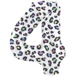 Balon Folie 86cm Bright Panther Cifra 4 Folat