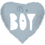 Balon Folie Inima 45 cm Its a Boy Folat