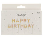 Set Lumanari Happy Birthday Pale Pastels Folat — изображение 2