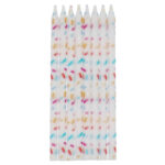 Set 24 Lumanari Tort Cozy Sprinkles Folat