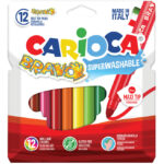 Set carioci Bravo Paperboard 12 buc CARIOCA
