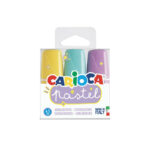 Marker evidentiator text mini Pastel - diferite culori 3 buc CARIOCA
