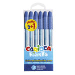 Set Pixuri Fiorella 6 buc albastru CARIOCA
