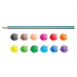 Set 12 creioane colorate Supercolor CARIOCA — изображение 2