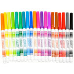 Set 20 markere colorate cu varf subtire Scentos - imagine 2