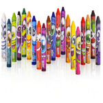 Set 20 creioane cerate aromate Feeria Fructelor Scentos - imagine 4