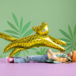 Balon Folie Leopard 124x63cm Folat — изображение 2