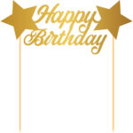 Topper Tort Happy Birthday Folat