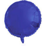 Balon Folie Matte Albastru Metallic 45 cm Folat