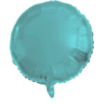 Balon Folie Matte Pastel Aqua 45 cm Folat