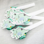 Set 6 Fluiere Petrecere Dino Folat - imagine 3