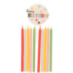 Set 11 Lumanari Tort Happy Birthday Stelute Folat