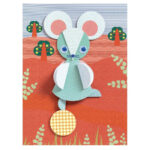 Atelier creativ Cercuri si cerculete de lipit Djeco - imagine 3