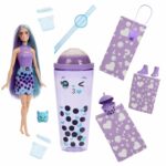 Papusa Pop Reveal Bubble Tea (violet) Barbie MATTEL - imagine 2