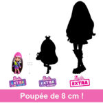Papusa Extra Mini 8x16cm in asort. Barbie MATTEL — изображение 6