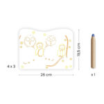 Joc de desenat Prieteni din padure Djeco - imagine 3