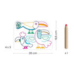 Joc de desenat Familii de animale Djeco — изображение 3