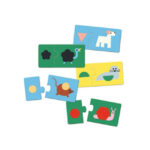 Puzzle duo Forme si Animale Djeco - imagine 3