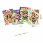 Joc creativ de razuit Casute trasnite Djeco - imagine 4