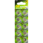 Baterie alkaline A76 U10 AG13 250pcs 1buc GP Batteries