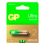 Baterie ultra alkaline 24AU21-B2 size AAA 2buc GP Batteries
