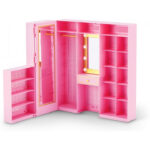Set de joaca Dulap Fashion Dream Wardrobe 33x45cm Mini Brands Zuru - imagine 3