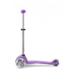 Trotineta Mini Deluxe Fairy Glitter LED Purple MICRO - imagine 4