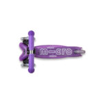 Trotineta Mini Deluxe Fairy Glitter LED Purple MICRO - imagine 5