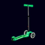 Trotineta Mini Deluxe Glow LED Plus Icy Lime MICRO — изображение 3