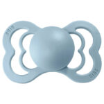 Suzeta din silicon Bibs Supreme 0-6 luni Baby Blue Bibs