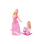 Papusa Steffi cu Evi Princess 29 cm, 12 cm Simba - imagine 4