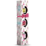 Set 3 lacuri de unghii pentru fetite Princess Snails SAFE N BEAUTIFUL