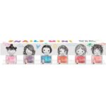 Set 6 lacuri de unghii pentru fetite Mini Snails SAFE N BEAUTIFUL