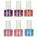 Set 6 lacuri de unghii pentru fetite Mini Snails SAFE N BEAUTIFUL - imagine 2